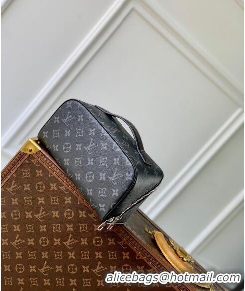 Buy Fashionable Louis Vuitton Toiletry Bag in Monogram Eclipse Canvas M11508 Black 2024