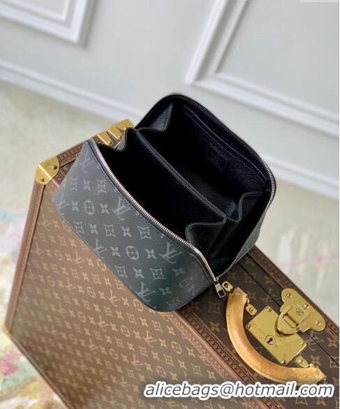 Buy Fashionable Louis Vuitton Toiletry Bag in Monogram Eclipse Canvas M11508 Black 2024