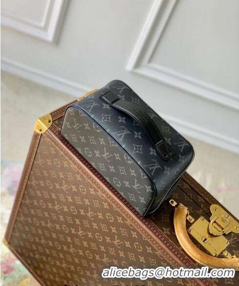 Buy Fashionable Louis Vuitton Toiletry Bag in Monogram Eclipse Canvas M11508 Black 2024