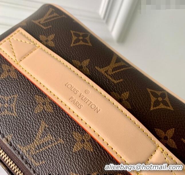 Super Quality Louis Vuitton Toiletry Bag in Monogram Canvas M11750 Brown 2024