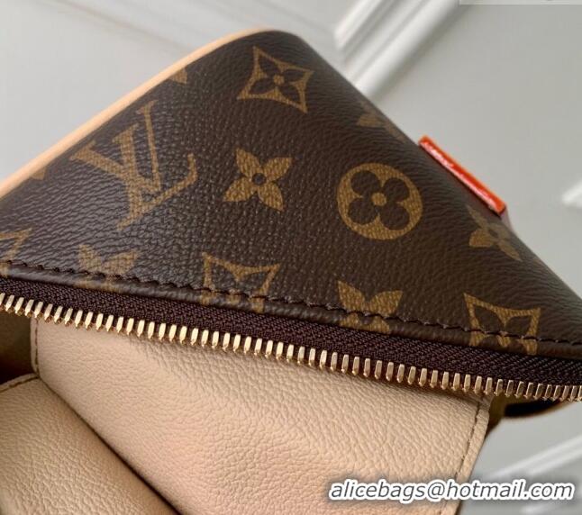 Super Quality Louis Vuitton Toiletry Bag in Monogram Canvas M11750 Brown 2024