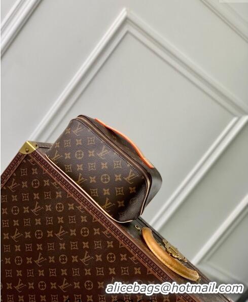 Super Quality Louis Vuitton Toiletry Bag in Monogram Canvas M11750 Brown 2024