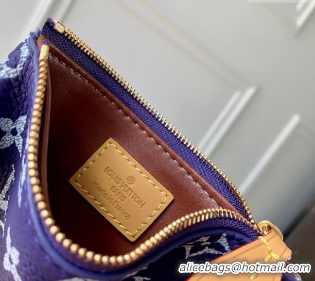 Affordable Price Louis Vuitton Speedy P9 Bandouliere 25 Bag in Soft Calfskin M11562 Dark Purple 2024 Runway