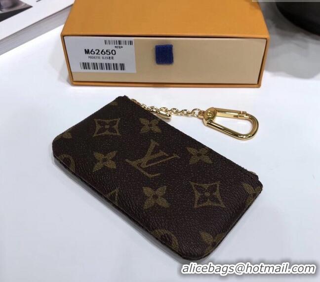 Buy Inexpensive Louis Vuitton Key Pouch Monogram Canvas M62650 2024