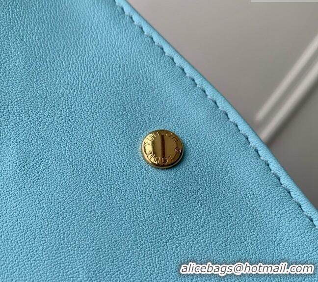 Well Crafted Louis Vuitton Atlantis BB Shopping Bag in Nappa lambskin M11387 Baby Blue 2024