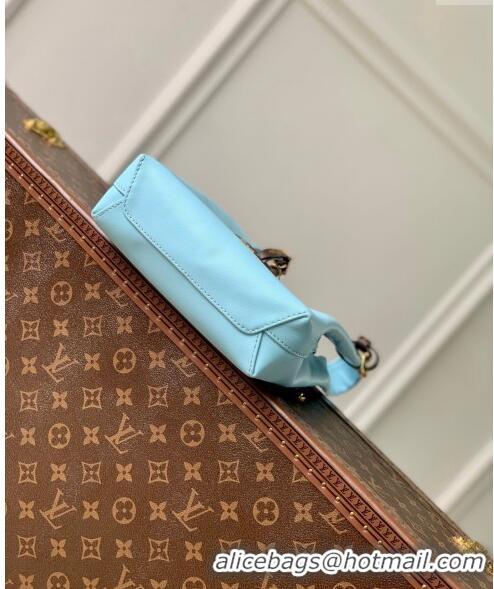 Well Crafted Louis Vuitton Atlantis BB Shopping Bag in Nappa lambskin M11387 Baby Blue 2024