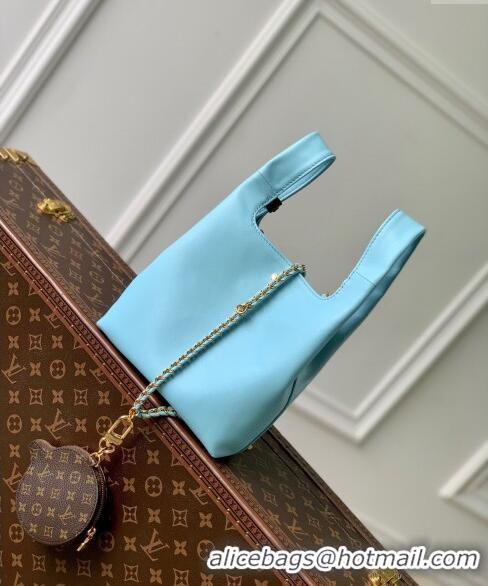 Well Crafted Louis Vuitton Atlantis BB Shopping Bag in Nappa lambskin M11387 Baby Blue 2024