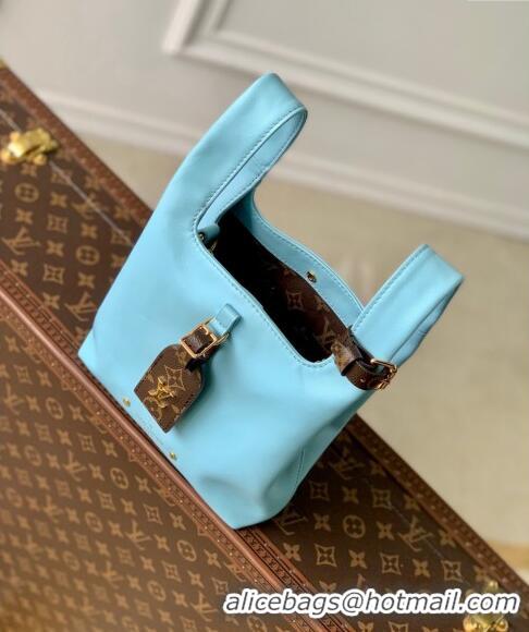 Well Crafted Louis Vuitton Atlantis BB Shopping Bag in Nappa lambskin M11387 Baby Blue 2024