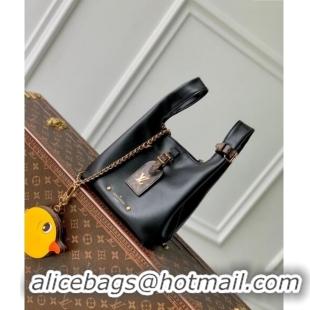 Reasonable Price Louis Vuitton Atlantis BB Shopping Bag in Nappa lambskin M11387 Black 2024