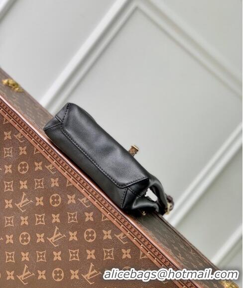 Reasonable Price Louis Vuitton Atlantis BB Shopping Bag in Nappa lambskin M11387 Black 2024