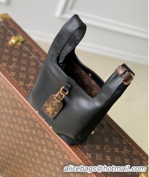 Reasonable Price Louis Vuitton Atlantis BB Shopping Bag in Nappa lambskin M11387 Black 2024