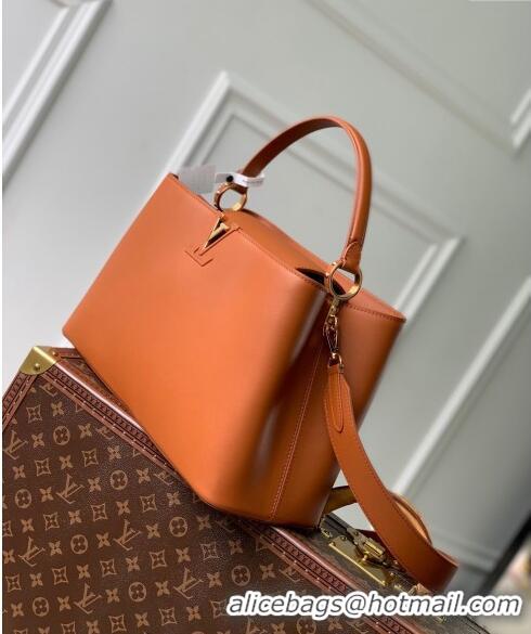 Top Grade Louis Vuitton Capucines GM Souple Handbag M24620 Brown 2024