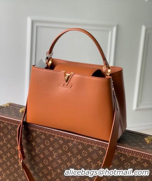 Top Grade Louis Vuitton Capucines GM Souple Handbag M24620 Brown 2024