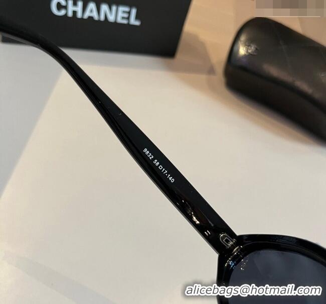 Top Grade Chanel Sunglasses with Pearls CH0727 2024