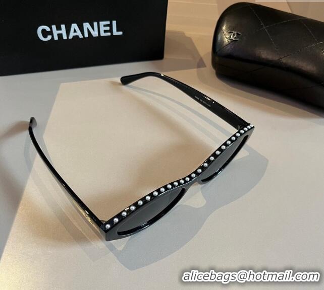 Top Grade Chanel Sunglasses with Pearls CH0727 2024