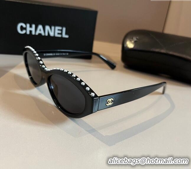 Top Grade Chanel Sunglasses with Pearls CH0727 2024