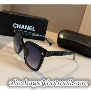 Pretty Style Chanel Sunglasses CH0727 Black/Purple 2024