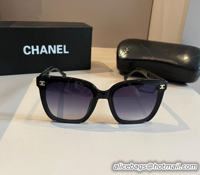 Pretty Style Chanel Sunglasses CH0727 Black/Purple 2024