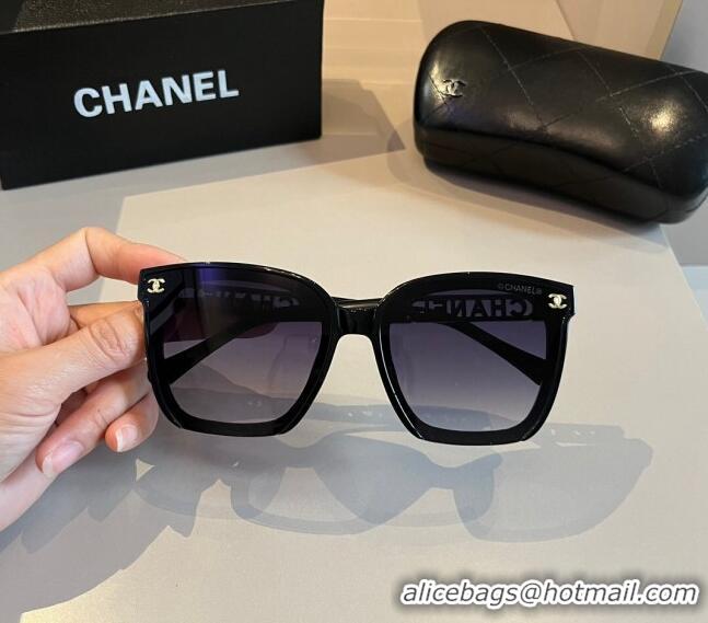 Pretty Style Chanel Sunglasses CH0727 Black/Purple 2024