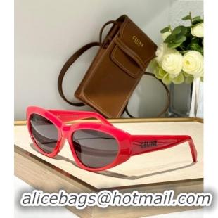 Reasonable Price Celine Sunglasses CL40279 Red 2024