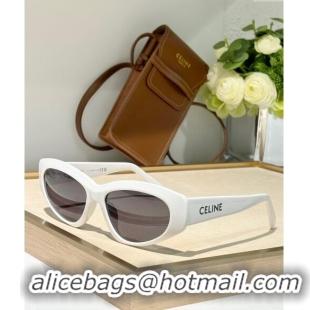 Famous Brand Celine Sunglasses CL40279 White 2024