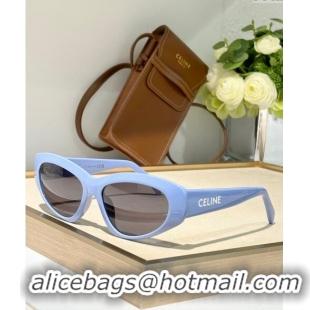 Famous Brand Celine Sunglasses CL40279 Blue 2024