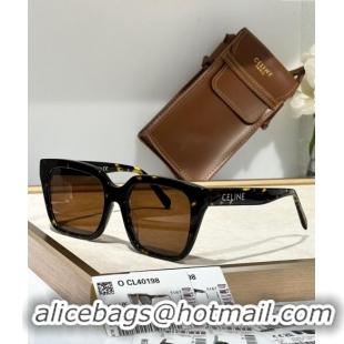 Grade Quality Celine Sunglasses CL40198 Brown 2024