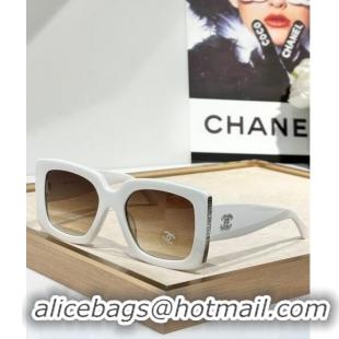 Top Quality Chanel Sunglasses CH5435 White 2024