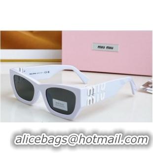 Top Design Miu Miu Sunglasses SMU09WS White 2024