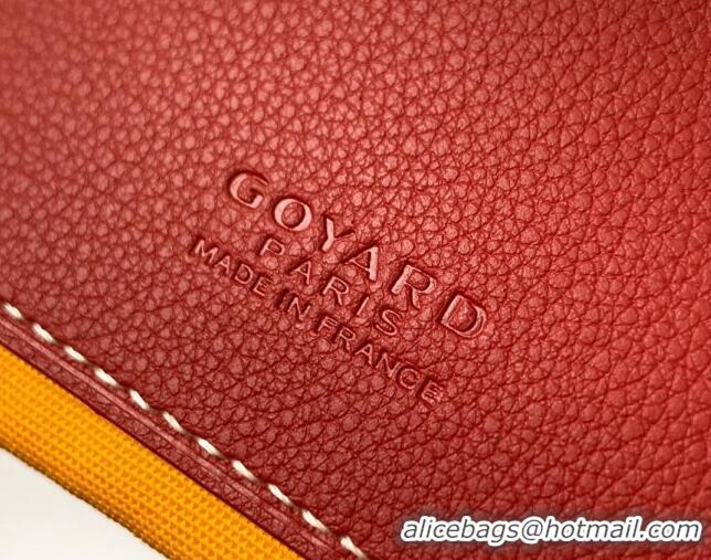 Buy Inexpensive Goyard Senat Mini Pouch 1061XS Red 2024