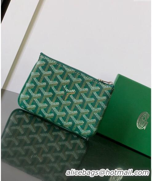 Most Popular Goyard Senat Mini Pouch 1061XS Green 2024