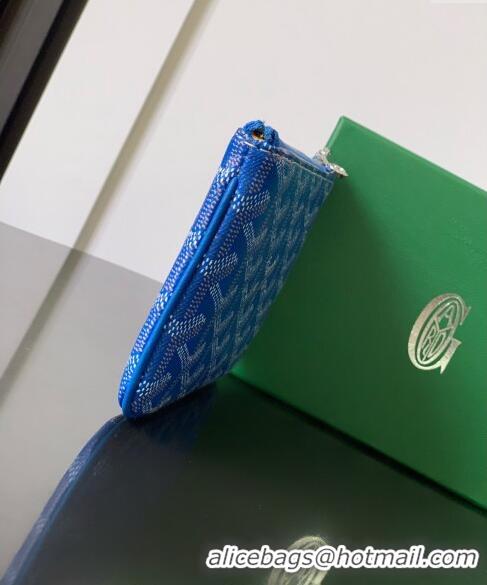 Buy Inexpensive Goyard Senat Mini Pouch 1061XS Sky Blue 2024