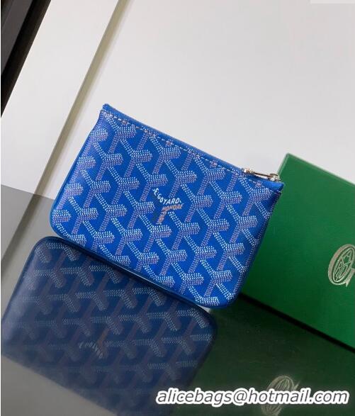 Buy Inexpensive Goyard Senat Mini Pouch 1061XS Sky Blue 2024