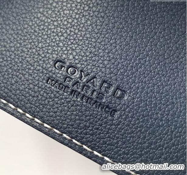 Shop Perfect Goyard Senat Mini Pouch 1061XS Navy Blue 2024