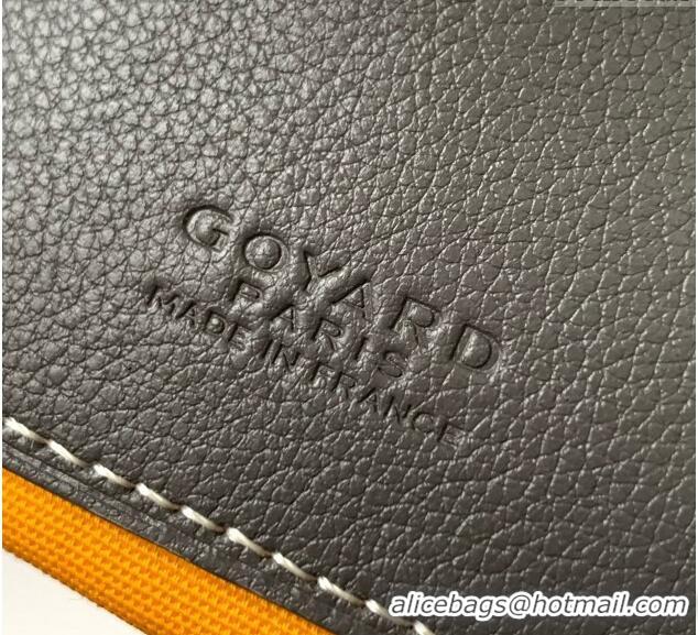 Top Grade Goyard Senat Mini Pouch 1061XS Dark Grey 2024