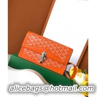 Good Taste Goyard Duchess Marie-Caroline Chain Bag 8216 Orange 2024