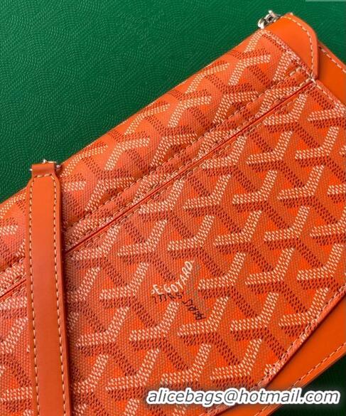 Good Taste Goyard Duchess Marie-Caroline Chain Bag 8216 Orange 2024