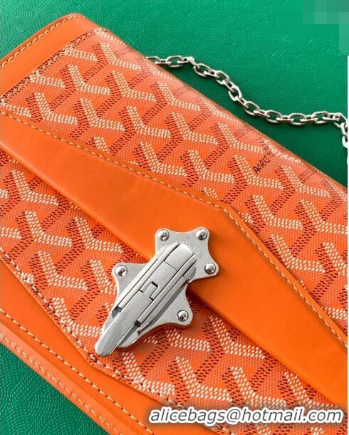 Good Taste Goyard Duchess Marie-Caroline Chain Bag 8216 Orange 2024