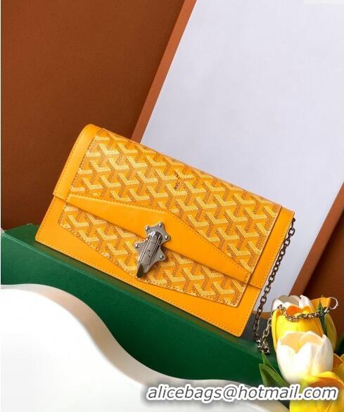 Buy Fashionable Goyard Duchess Marie-Caroline Chain Bag 8216 Yellow 2024