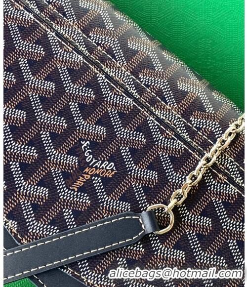 Trendy Design Goyard Duchess Marie-Caroline Chain Bag 8216 Navy Blue 2024