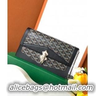 Top Design Goyard Duchess Marie-Caroline Chain Bag 8216 Black 2024