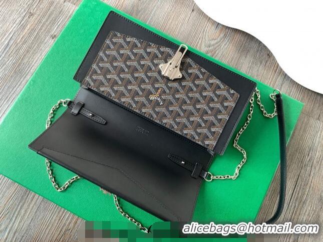 Top Design Goyard Duchess Marie-Caroline Chain Bag 8216 Black 2024