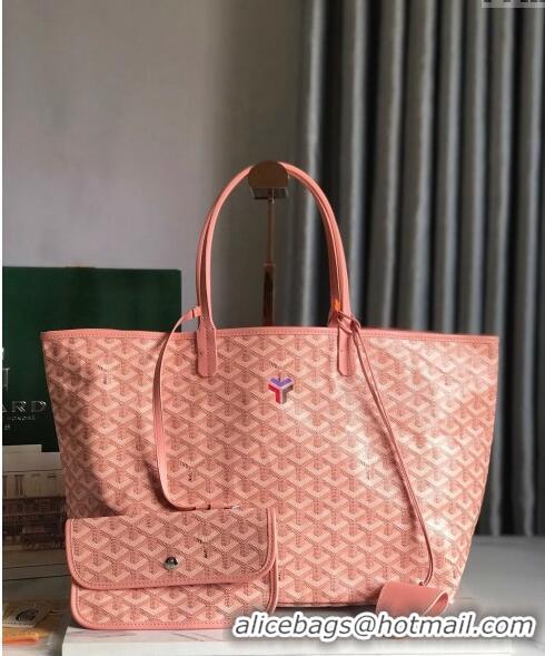 Famous Brand Goyard Saint Louis PM Tote Bag 020184 Powder Pink 2024 