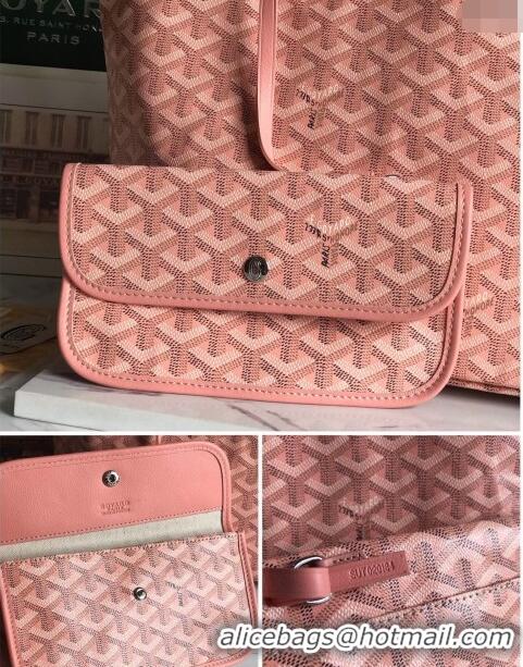 Famous Brand Goyard Saint Louis PM Tote Bag 020184 Powder Pink 2024 