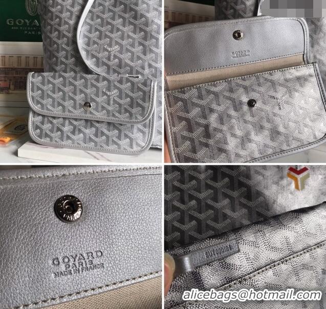 Big Discount Goyard Saint Louis Tote Bag PM 020184 Silver 2024