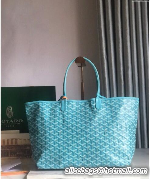 Well Crafted Goyard Saint Louis Tote Bag PM 020184 Turquoise Blue 2024