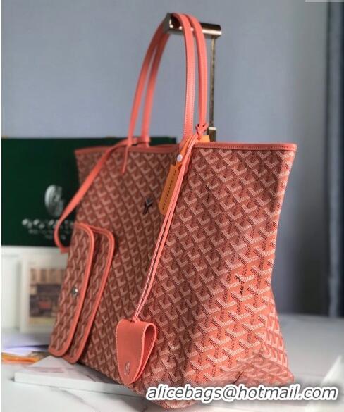 Luxurious Goyard Saint Louis Tote Bag GM 020144 Coral Pink 2024