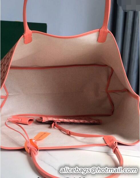 Luxurious Goyard Saint Louis Tote Bag GM 020144 Coral Pink 2024