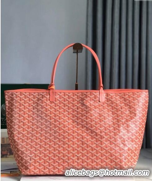 Luxurious Goyard Saint Louis Tote Bag GM 020144 Coral Pink 2024