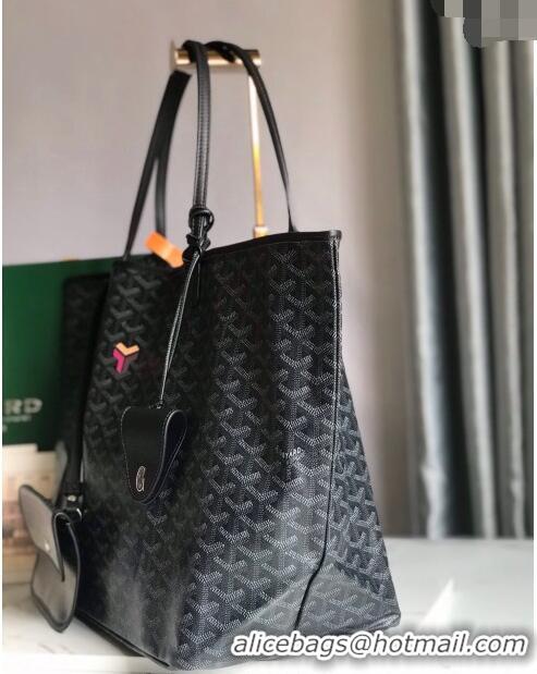 Top Quality Goyard Saint Louis Tote Bag GM 020144 Black 2024